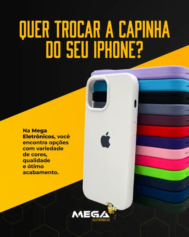 Capinhas de iPhone em várias cores